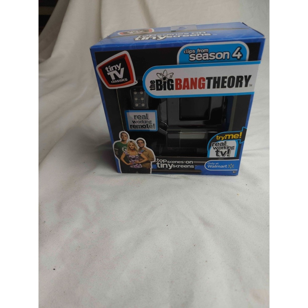 Tiny TV Classics The Big Bang‎ Theory Season 4 Walmart Exclusive Basic Fun Toy